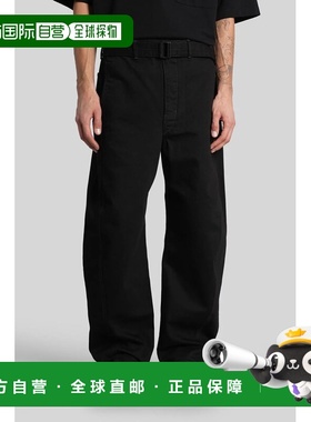 LEMAIRE 男士休闲裤 422105PA326LD1055 SS2026 黑色