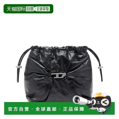 DIESEL 女士单肩包 X10325P1003T8013 CO 黑色 Leather bag