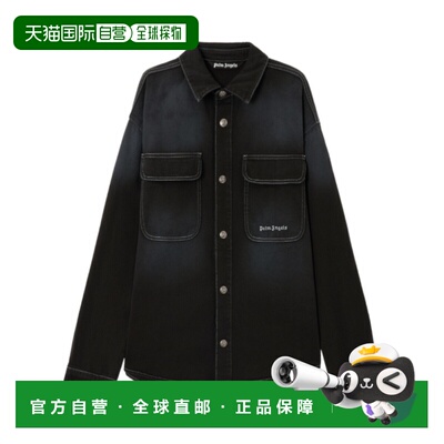 1h可退 PALM ANGELS 男士衬衫 PMYD024S26DEN0011003 SS2026