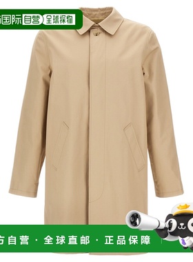 A.P.C. 男士大衣 COZBAH01103BAA CO 浅棕色 'Mac Ville' trench