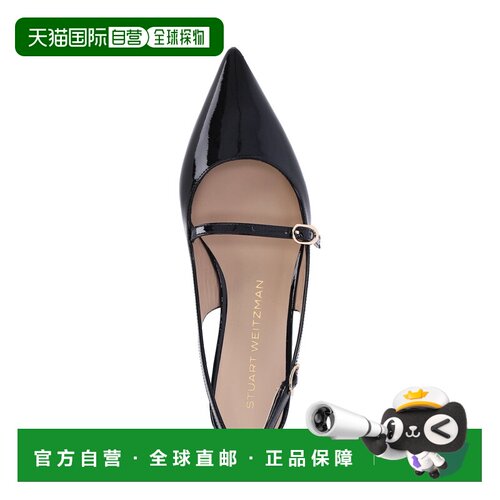 STUART WEITZMAN 女士芭蕾乐福鞋 SL523BLK AW202【付后1h可退】