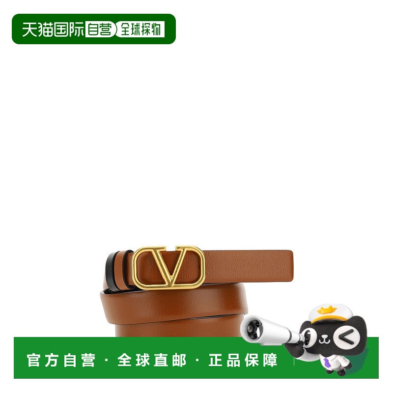 1h可退 潮奢 Valentino 华伦天奴 女士 VLogo 标志性双面腰带 5W2