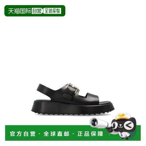 TOD'S 女士凉鞋 XXW95L0KA50N6M0B999 SS2026 黑色罗马鞋