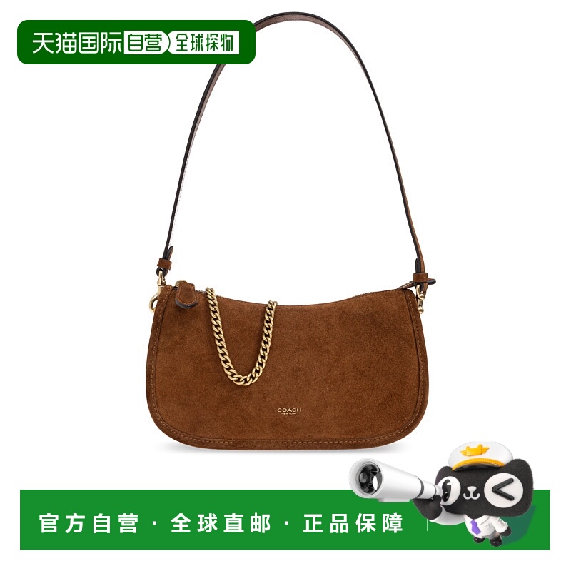 COACH 女士斜挎包 CCC370B4WBR SS2026 棕色 Shoulder bag 