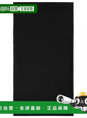 SUPER.NATURAL 男士围巾 2031719JETBLACK CO 黑色