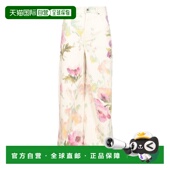 腰带环牛仔长裤 LOEWE AW2025 粉红色 女士牛仔裤 S359Y11XDK2102