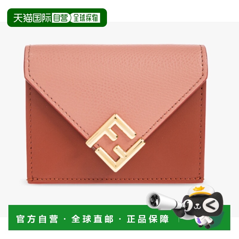 1h可退 FENDI 女士钱包 8M0480ALV4F1TWI AW2025 红色 FF DIAMOND