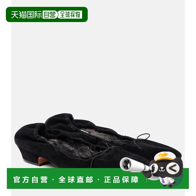1h可退 潮奢 The Row 女士 Awar 绒面革芭蕾舞鞋