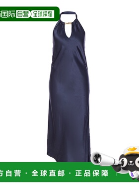 PINKO 女士连衣裙 105632A2RAG41 AW2025 蓝色 Blue Crucimaster