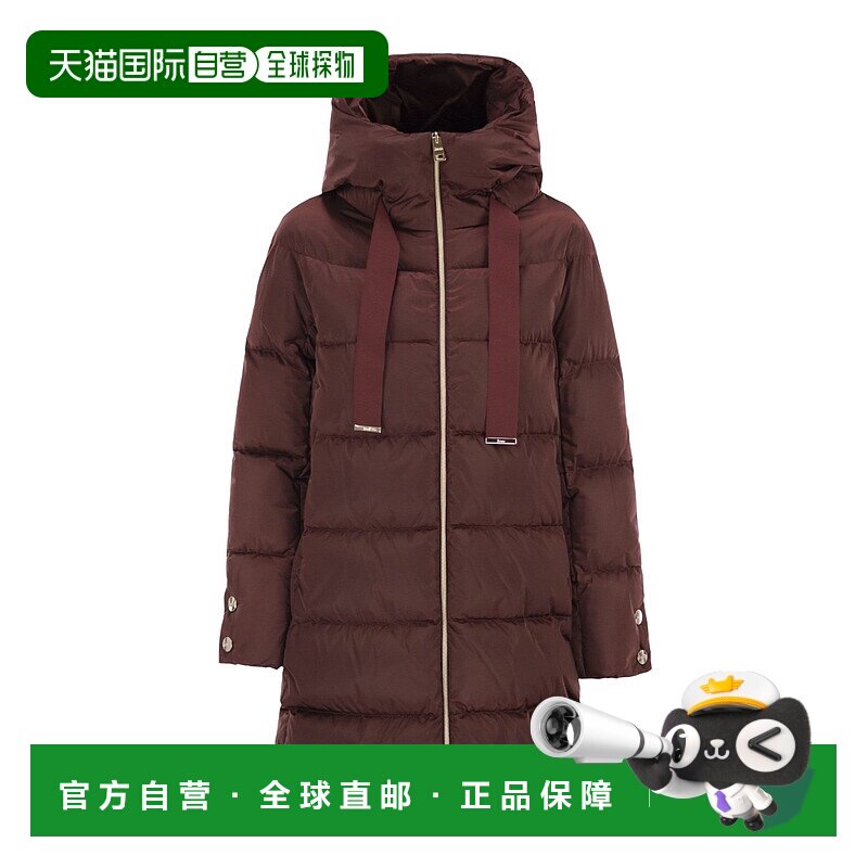 HERNO 女士外套 PI1304D6705 AW2025 红色 连帽羽绒服