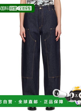 1h可退 潮奢 CARHARTT WIP 女士 蓝色 Brandon Double Knee 牛仔