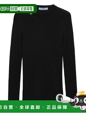PRADA 女士针织衫 P24Z2C18PXF0002 SS2026 黑色
