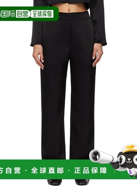 1h可退 潮奢 LESET 女士 黑色 Barb High Waist Straight Leg 长