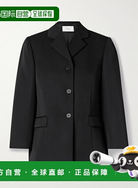 1h可退 潮奢 The Row 女士 Eudora 羊毛斜纹布西装外套 10174W408