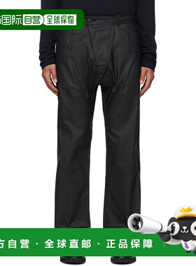 1h可退 潮奢 Jan-Jan Van Essche 男士 黑色 #70 长裤 TROUSERS70