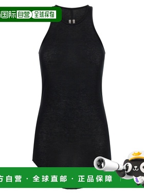 RICK OWENS 女士背心吊带 RP01F6101RC09 SS2026 黑色