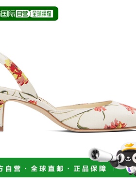 1h可退 潮奢 MANOLO BLAHNIK 莫罗 伯拉尼克 女士 白色 Carolyne