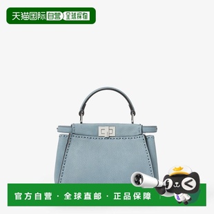 FENDI 女士斜挎包 8BN244AVQQF1USY SS2026 灰色 Peekaboo Mini N