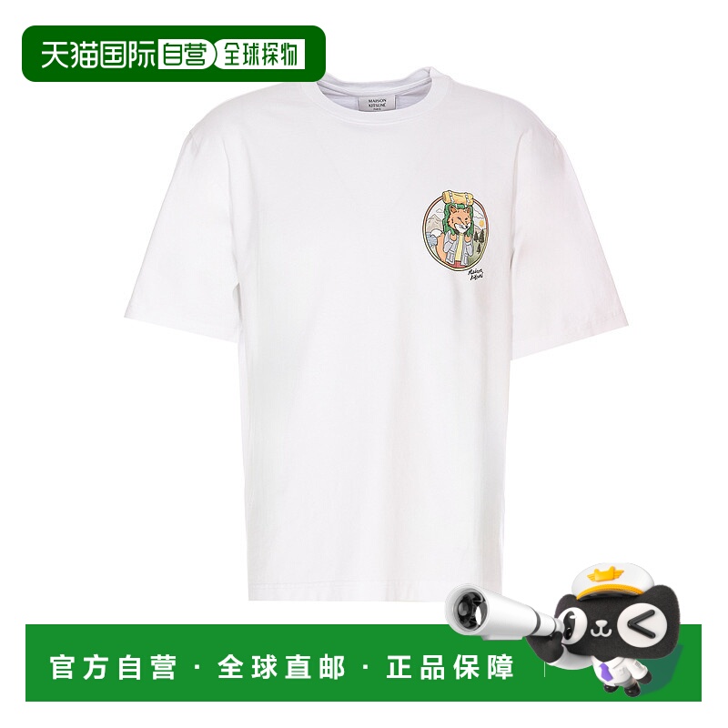 1h可退 MAISON KITSUNÉ 男士T恤 NM00113KJ0118P100 AW2024