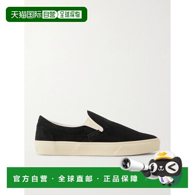 潮奢 Tom Ford 汤姆 福特 男士 穿孔绒面革直入式运动鞋 J1368ICL