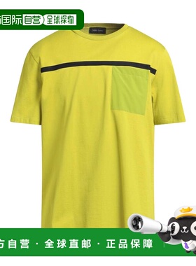 1h可退 潮奢 Herno 男士 T恤 green绿色 舒适时尚