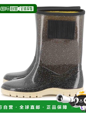 MARC JACOBS 男童童靴 W6067309B AW2025 灰色 Galoshes With Gli