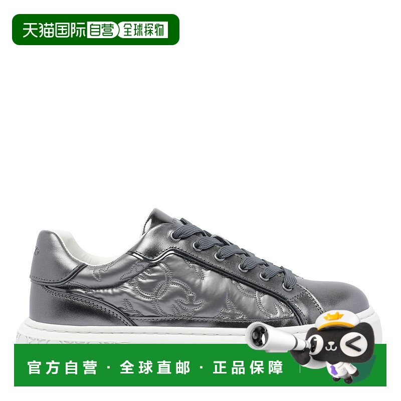 1h可退 PINKO 女士运动鞋 SS0103P101KZ7 AW2025 白色 Silver Yok