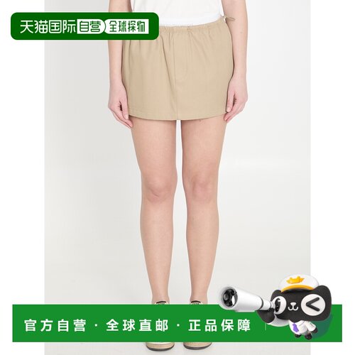ALEXANDER WANG 女士半身裙 1WC1265382240B CO 卡其色