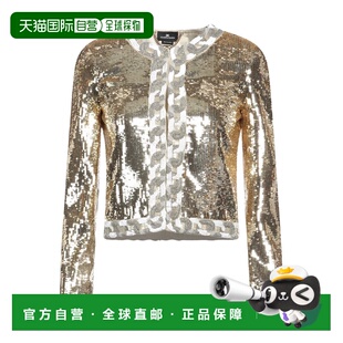 1h可退 潮奢 Elisabetta Franchi 女士 夹克 metal金属色 舒适时