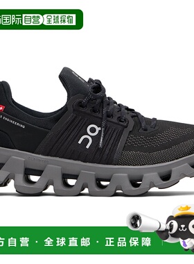 1h可退 潮奢 On 男士 黑色 Cloudswift 4 AD 运动鞋 3MF10570080