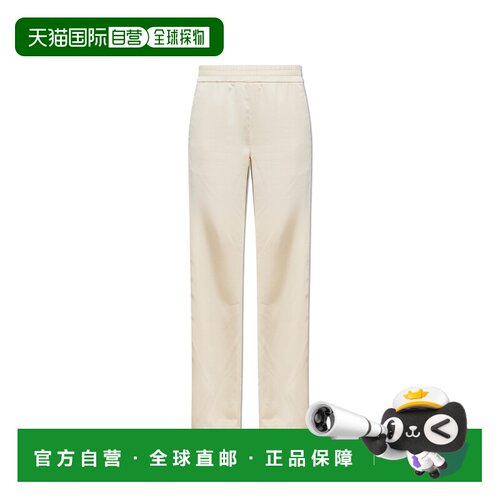 OFF-WHITE 女士休闲裤 2FH00650B0W220 AW2026 乳白色