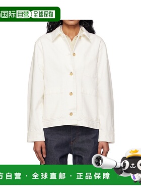 A.P.C. 女士西服 COGZVF02937AAC AW2025 白色 Nikkie 牛仔夹克
