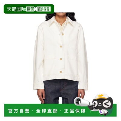 A.P.C. 女士西服 COGZVF02937AAC AW2025 白色 Nikkie 牛仔夹克