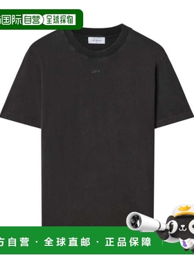 OFF-WHITE 男士T恤 OMAA027F23JER0111084 CO 灰色