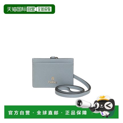 FURLA 女士钱包 WP00321ARE00055000 SS2025 灰色 logo卡包