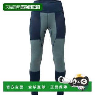 紧身裤 HAGLOFS天然混纺科技打底裤 女士腰带户外秋裤