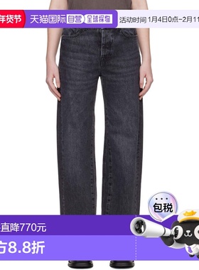 1h可退 潮奢 Our Legacy 女士 黑色 Treble Cut 牛仔裤 W2265TSU