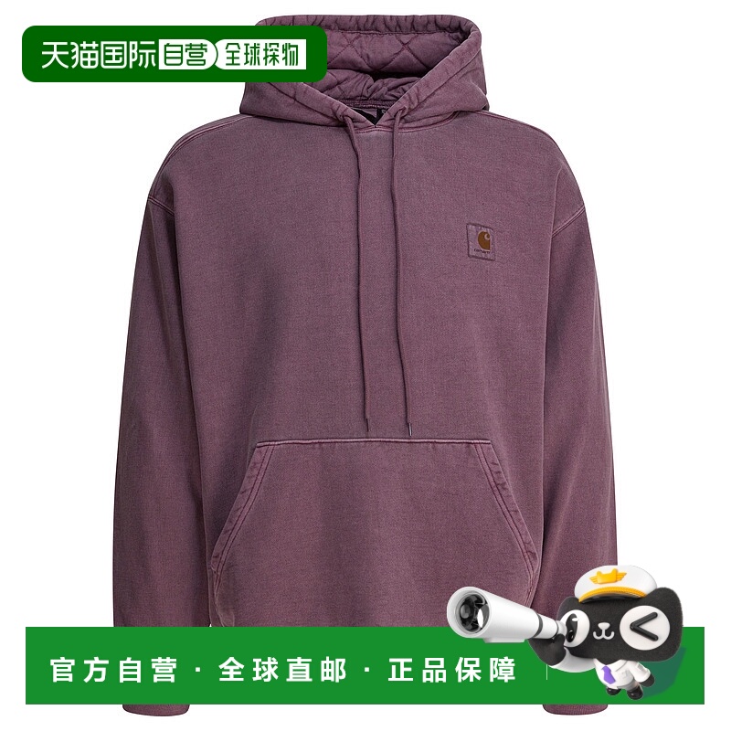 1h可退 CARHARTT WIP 男士卫衣 I02952333IGD03 AW2025 酒红色