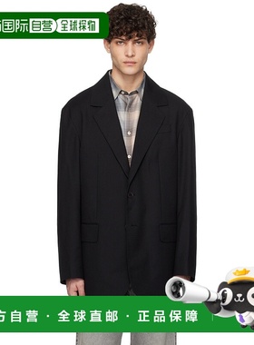 1h可退 潮奢 HOPE 男士 黑色 Tricky 西装外套 00294152