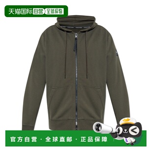 CANADA GOOSE 男士卫衣 7401MB9782 AW2025 军绿色 长袖连帽卫衣