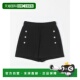 女童短裤 BU6C29K0172930OR SS2024 BALMAIN 黑色 SHORTS