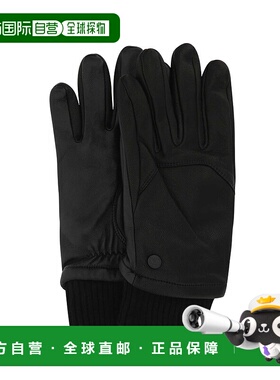 CANADA GOOSE 男士手套 5287M61 CO 黑色 Black leather Workman