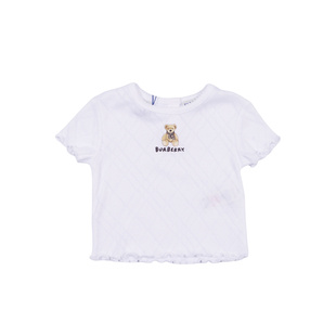 AW2025 SHIRTS BURBERRY 8112514A1464 GIRL INF 女童T恤 白色