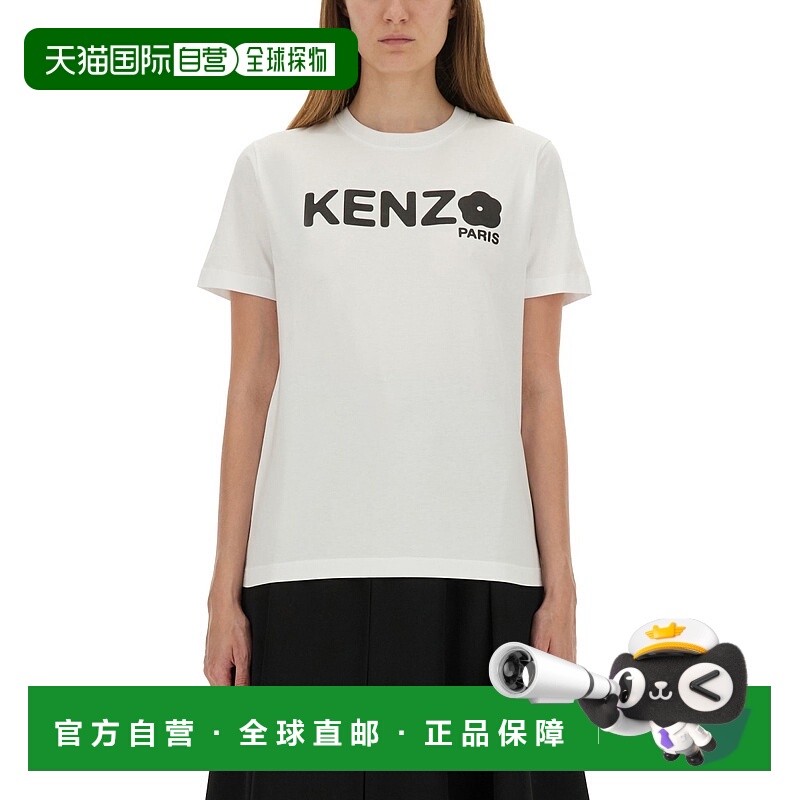 KENZO 女士T恤 FF52TS1574SO01 AW2025 白色 