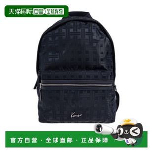 KENZO 男士双肩包 FF65SA503F2279 SS2026 黑色 拉链双肩包