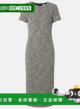 1h可退 潮奢 MaxMara 麦斯玛拉 女士 Giugno 棉质羊毛混纺中长连