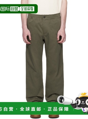 1h可退 潮奢 A.P.C. 男士 卡其色 Chuck 长裤 COGEWH08408阔腿裤