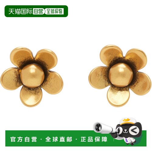 MarcJacobs马克 雅可布The Daisy Stud女士耳环 【付后1h可退】
