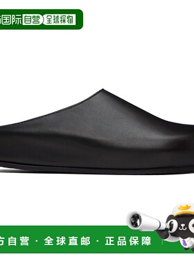 1h可退 潮奢 Studio Nicholson 女鞋 黑色 Wearing 穆勒拖鞋单鞋