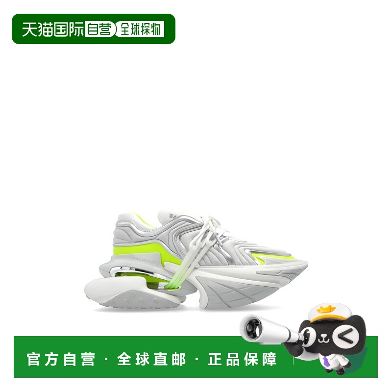 1h可退 BALMAIN 男士运动鞋 DM1VJ356KGWJ1BY AW2024 白色 Unicor